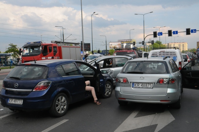 Wypadek na Grota-Roweckiego