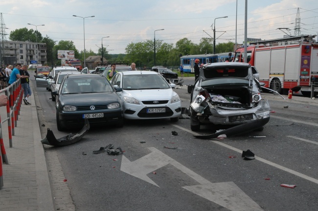 Wypadek na Grota-Roweckiego