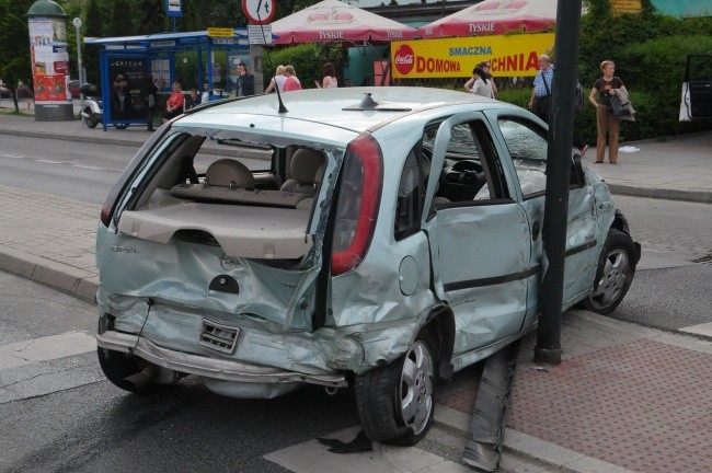 Wypadek na Grota-Roweckiego