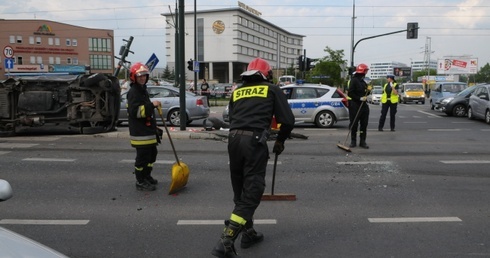 Wypadek na Grota-Roweckiego