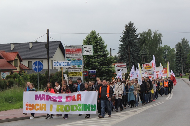 IV Marsz dla Życia i Rodziny na ulicach Oświęcimia - cz. 1