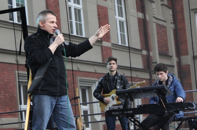 Koncert TGD na Marszu dla Życia i Rodziny w Oświęcimiu