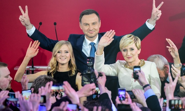 Tak się cieszy Andrzej Duda!