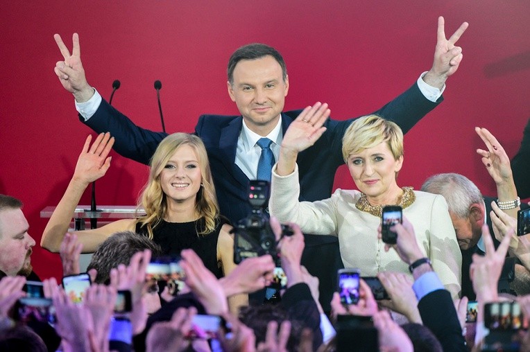 Tak się cieszy Andrzej Duda!