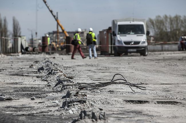 Remont mostu Łazienkowskiego