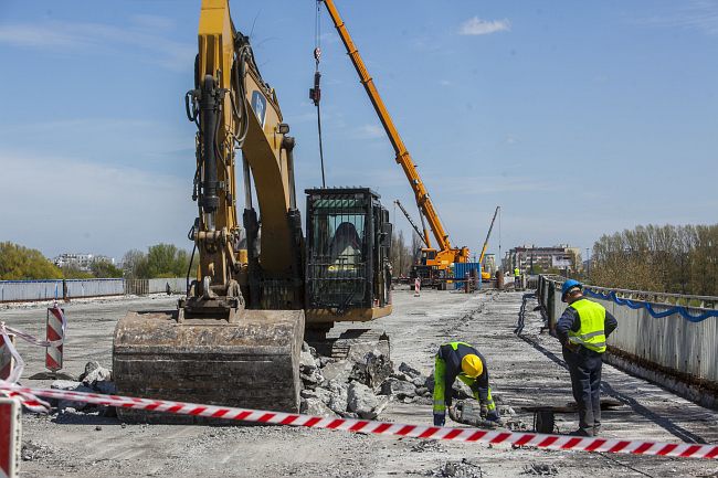 Remont mostu Łazienkowskiego