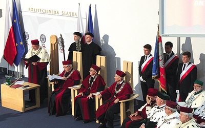  Uroczyste posiedzenie Senatu Politechniki Śląskiej z okazji 70-lecia uczelni