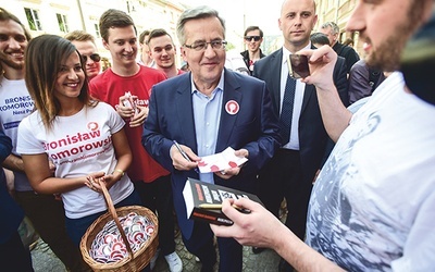 Bronisław Komorowski popełnił podczas kampanii wiele błędów