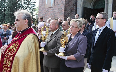 Uroczystości w Mościcach