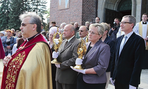 Uroczystości w Mościcach