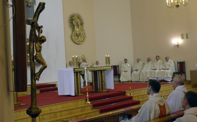 Msza św. srebrnych  jubilatów w Radomiu