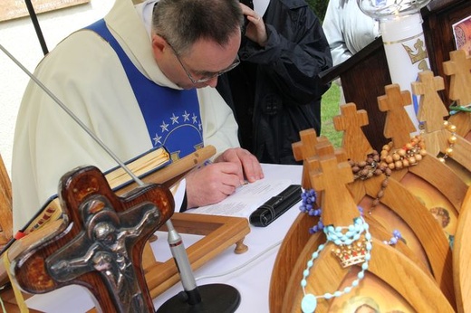 Na Górze Chełmskiej odbyło się spotkanie Apostolatu Pielgrzymującej Matki Bożej