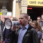 "Marsz równości" i manifestacja narodowców