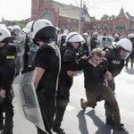 "Marsz równości" i manifestacja narodowców