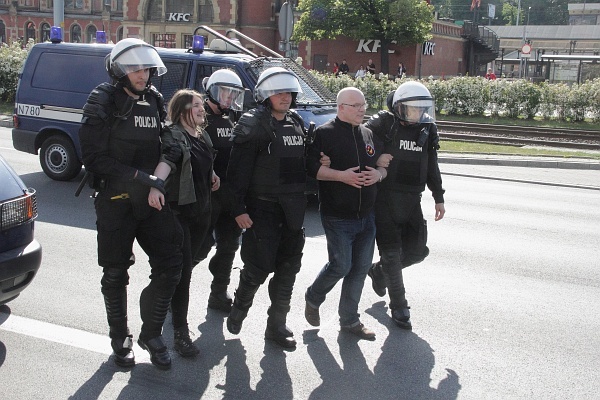 "Marsz równości" i manifestacja narodowców