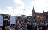 "Marsz równości" i manifestacja narodowców