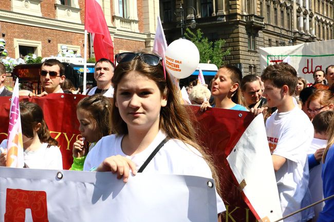 Marsz dla Życia i Rodziny Kraków 2015