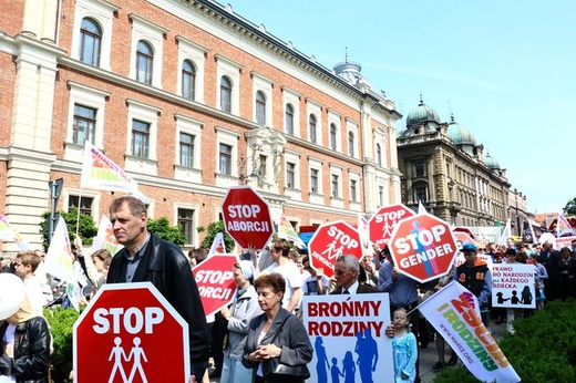 Marsz dla Życia i Rodziny Kraków 2015