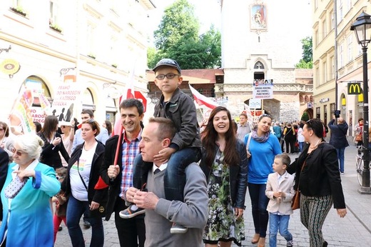 Marsz dla Życia i Rodziny Kraków 2015