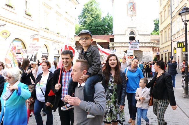 Marsz dla Życia i Rodziny Kraków 2015