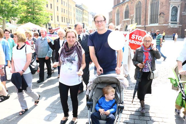 Marsz dla Życia i Rodziny Kraków 2015