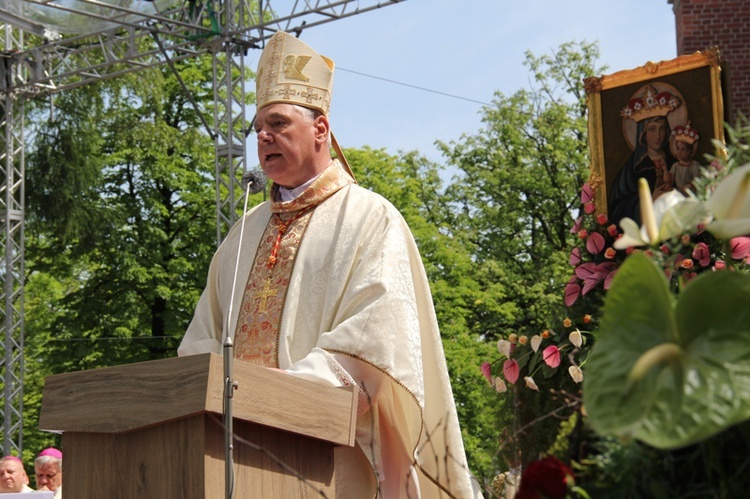 Męska pielgrzymka do Matki Bożej Piekarskiej