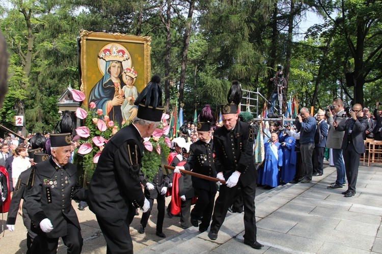 Męska pielgrzymka do Matki Bożej Piekarskiej