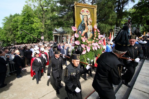 Męska pielgrzymka do MB Piekarskiej - cz. 2