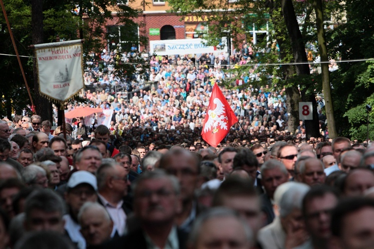 Męska pielgrzymka do MB Piekarskiej - cz. 2