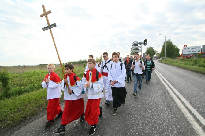 Męska pielgrzymka do MB Piekarskiej - cz. 3