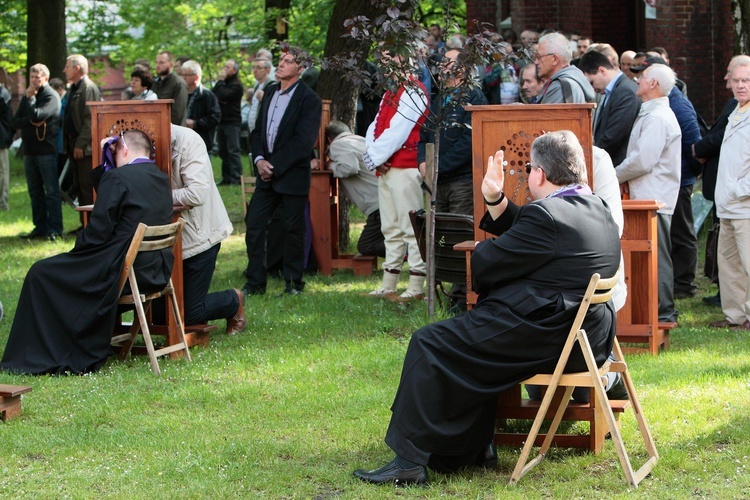 Męska pielgrzymka do MB Piekarskiej - cz. 3