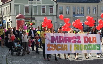 W Marszu dla Życia i Rodziny tradycyjnie uczestniczyło bardzo wielu mieszkańców miasta