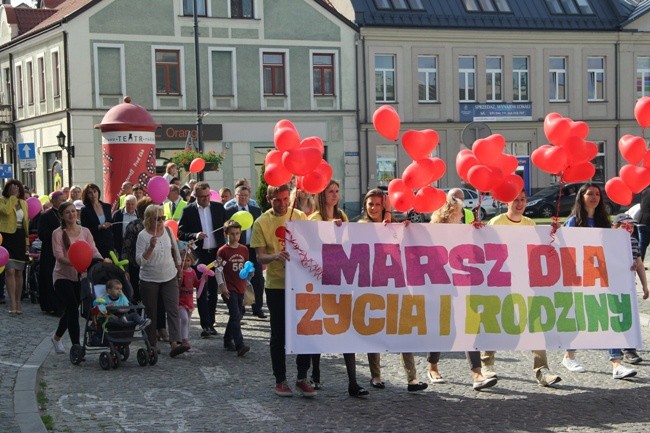 W Marszu dla Życia i Rodziny tradycyjnie uczestniczyło bardzo wielu mieszkańców miasta