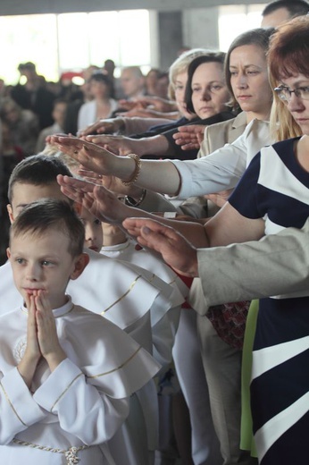 I Komunia św. w parafii św. Jana Pawła II w Lublinie