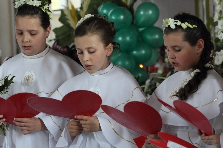 I Komunia św. w parafii św. Jana Pawła II w Lublinie