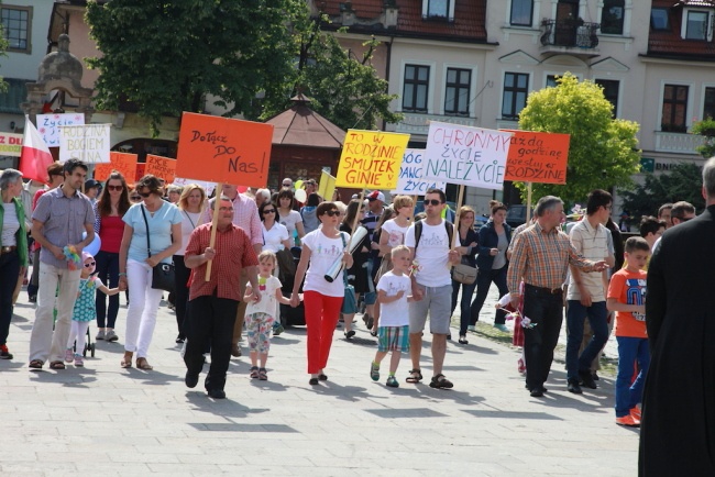 Marsz w Myślenicach