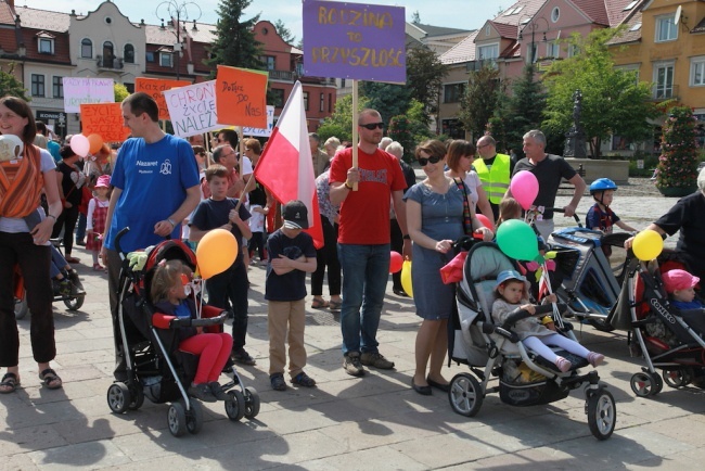 Marsz w Myślenicach