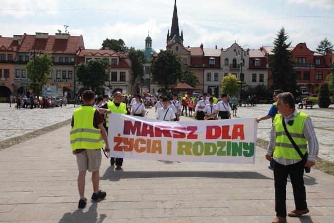 Marsz w Myślenicach