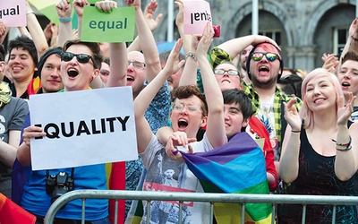 Reakcja zwolenników zmian  w irlandzkiej konstytucji  na wyniki referendum