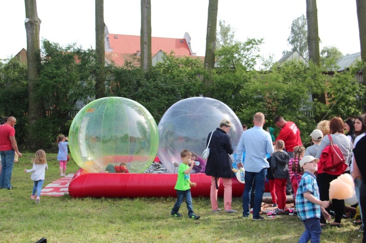 Piknik rodzinny na łowickich Błoniach