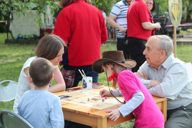 Piknik rodzinny na łowickich Błoniach