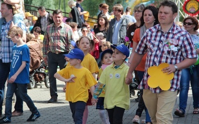 Piknik rodzinny na łowickich Błoniach