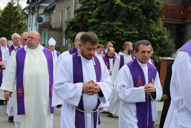 Pogrzeb śp. ks. kan. Piotra Kocura w Skoczowie