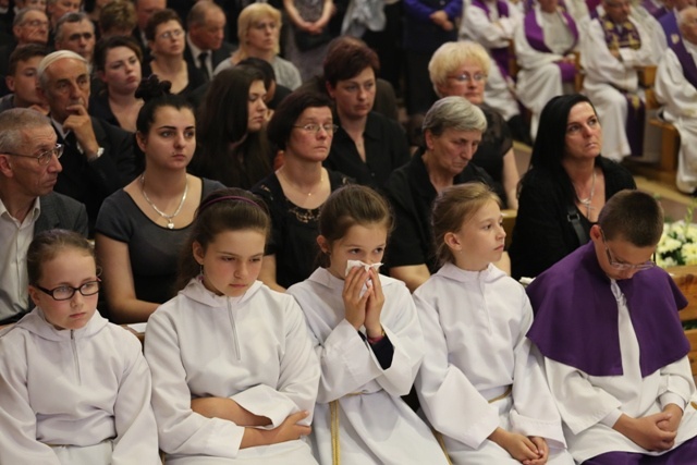 Pogrzeb śp. ks. kan. Piotra Kocura w Skoczowie