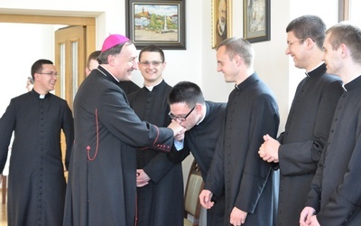 Spotkanie w domu biskupów tarnowskich