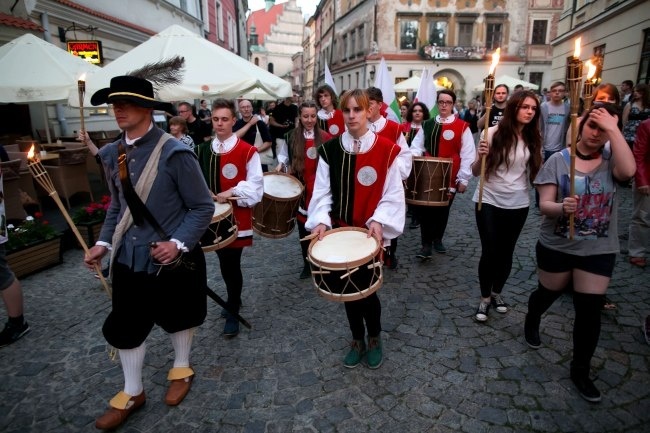 Wielki pożar Lublina - wspomnienie