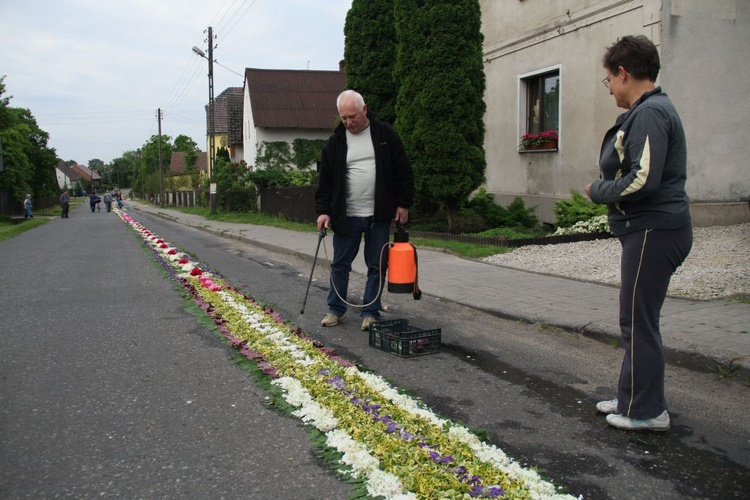 Procesja Bożego Ciała w Zalesiu Śląskim