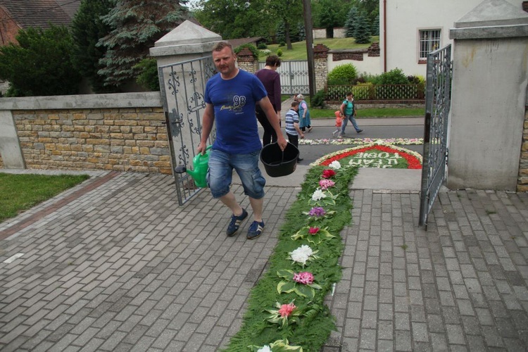 Procesja Bożego Ciała w Zalesiu Śląskim