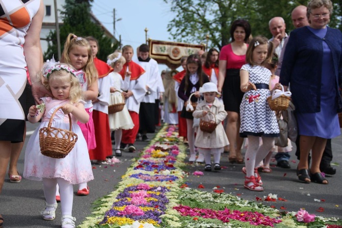 Procesja Bożego Ciała w Zalesiu Śląskim