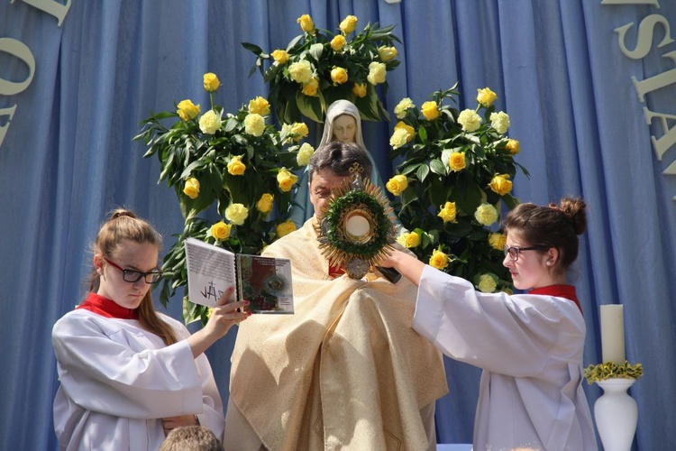 Procesja Bożego Ciała w Zalesiu Śląskim